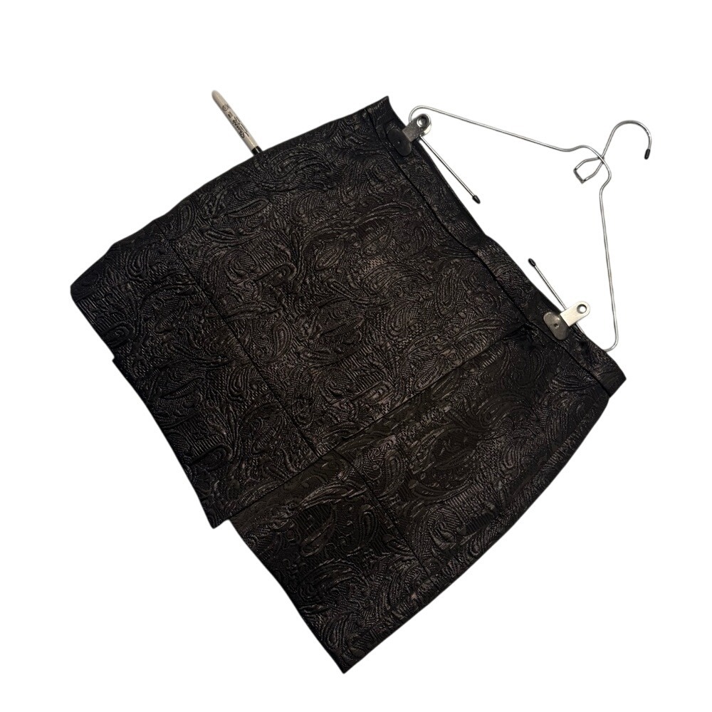 J crew size 12‎  Black Textured Skirt. NWT